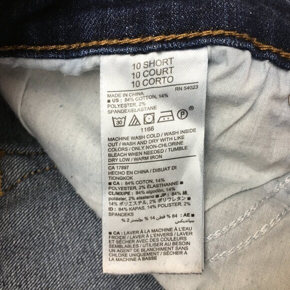 Old Navy Women's Jeans Curvy Bootcut Mid Rise Stretch size 10 length 30" - Picture 8 of 9